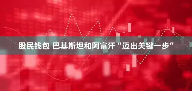 股民钱包 巴基斯坦和阿富汗“迈出关键一步”